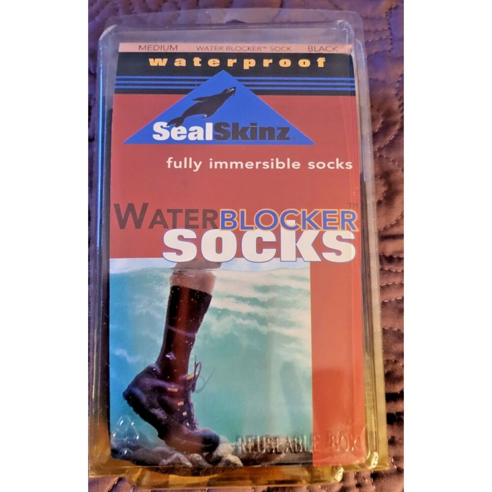 NIP New SealSkinz Water Blocker Fully Immersible Mid Length Medium